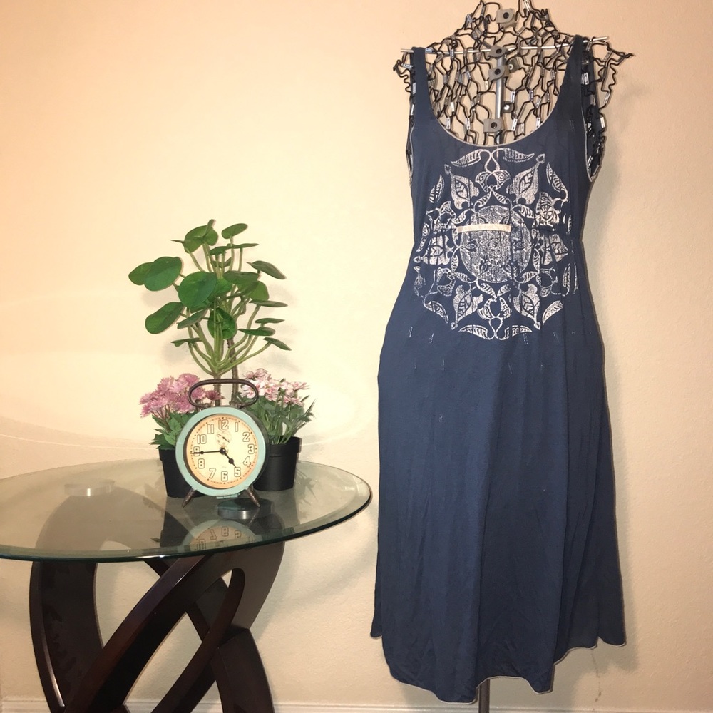 Solemio Printed Dress